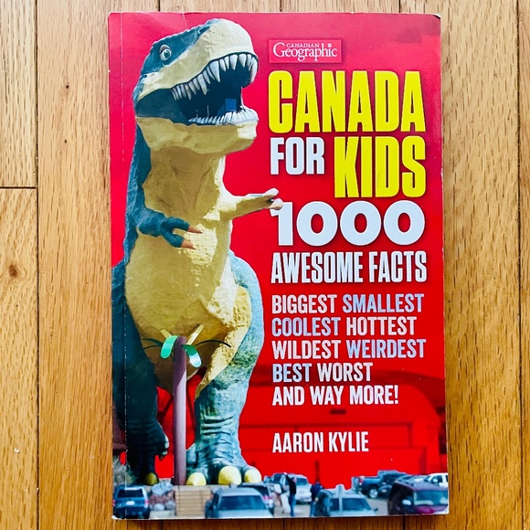 4/$30, Canadian Geographic Facts and Trivia Book, *BUNDLE DEAL! - Picture 1 of 4